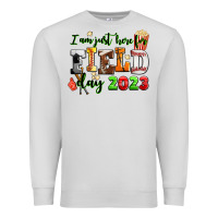 Dove Grey I am just here for field day 2023 Premium Sweatshirt - AdoDesignShop
