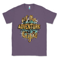 Lavender let the adventure begin 2024 Classic Tee - CowGirlArtShop
