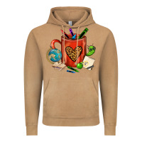 Vintage Camel teacher crayons coffee mug Vintage Hoodie - FaDigitalArtStudio