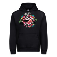 Black race lip Urban Hoodie - JahusDesignShop