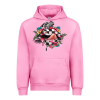 Fuchsia Pink race lip Urban Hoodie - JahusDesignShop