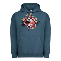 Pigment Midnight Navy race lip Urban Hoodie - JahusDesignShop