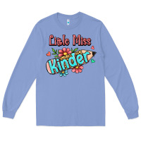 Colony Blue little miss kindergarten Long Sleeve Tee - RanaPortraitStore