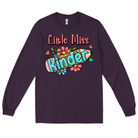 Plum little miss kindergarten Long Sleeve Tee - RanaPortraitStore