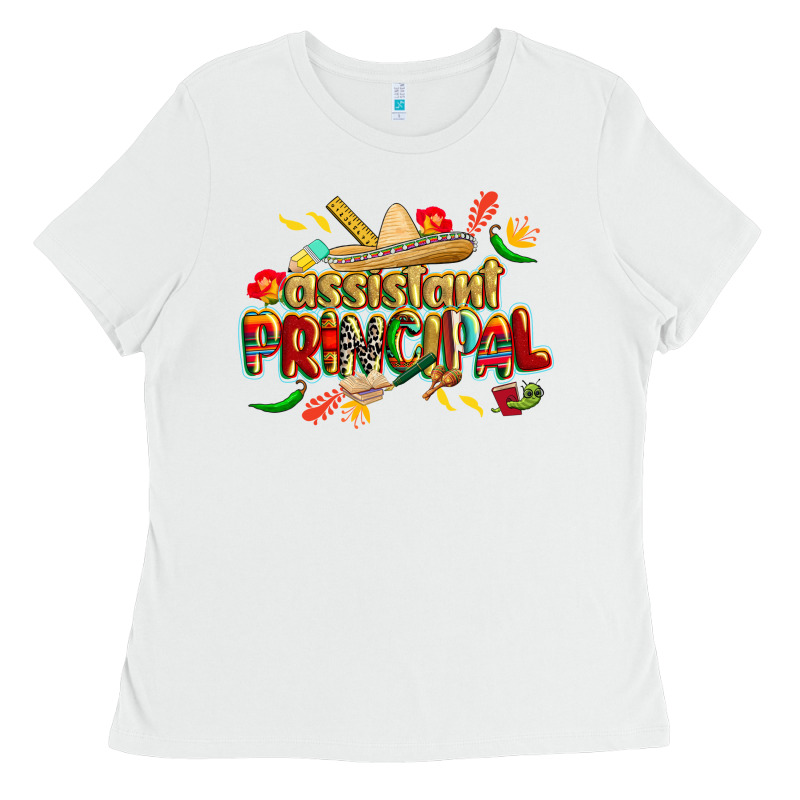 Cinco De Mayo Assistant Principal Ladies Tee by CowGirlArtShop | Teevron