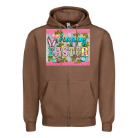 Chestnut happy easter mousepad Zipper Hoodie - BarkalooDesign