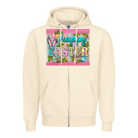 Sandshell happy easter mousepad Zipper Hoodie - BarkalooDesign