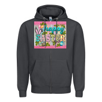 Smoke happy easter mousepad Zipper Hoodie - BarkalooDesign
