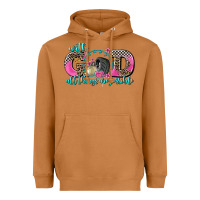 Meerkat with god all things are possible race Heavyweight Hoodie - AdoDesignShop
