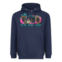 Navy with god all things are possible race Heavyweight Hoodie - AdoDesignShop