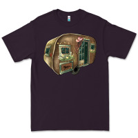 Plum Caravan Premium Tee - HowdyJamesFarm