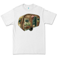 White Caravan Premium Tee - HowdyJamesFarm