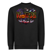 Black halloween nurse life Heavyweight Sweatshirt - BarkalooDesign