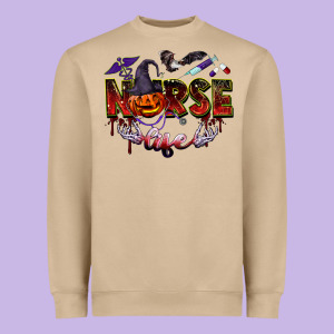 Halloween Nurse Life Heavyweight Sweatshirt Designed By Barkaloodesign