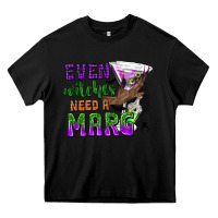 Black Even Witches Need a Marg Heavy Core Tee - texasbilliewilder