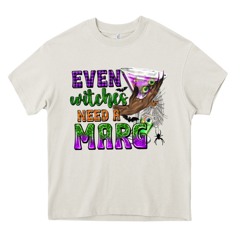 Even Witches Need A Marg Heavy Core Tee by texasbilliewilder | Teevron