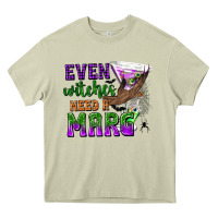 Mossy Even Witches Need a Marg Heavy Core Tee - texasbilliewilder