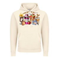 Vintage Artic Lunch Lady Coffee Cups Vintage Hoodie - FaDigitalArtStudio