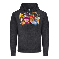 Lunch Lady Coffee Cups Vintage Hoodie | Teevron
