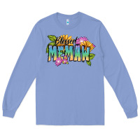 Colony Blue Blessed memaw Mother's Day Long Sleeve Tee - FaDigitalArtStudio