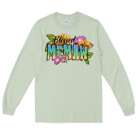 Matcha Blessed memaw Mother's Day Long Sleeve Tee - FaDigitalArtStudio