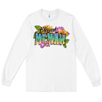 White Blessed memaw Mother's Day Long Sleeve Tee - FaDigitalArtStudio