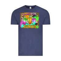 Vintage Denim Loaded Tea Junkie Vintage Tee - Jasminsmagicworld