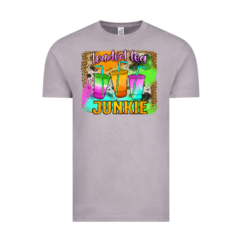 Loaded Tea Junkie Vintage Tee by Jasminsmagicworld | Teevron