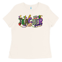 Bone teacher mardi gras Ladies Tee - CowGirlArtShop