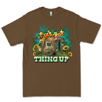 Cacao Back that thing up Premium Tee - HowdyJamesFarm