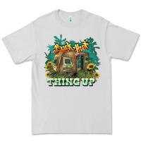 Dove Grey Back that thing up Premium Tee - HowdyJamesFarm