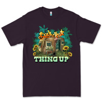 Plum Back that thing up Premium Tee - HowdyJamesFarm
