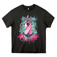 Asphalt refuse to sink cancer anchor Heavy Core Tee - NancyCooperArtShop