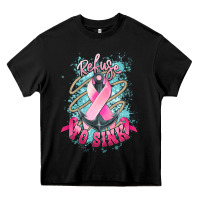 Black refuse to sink cancer anchor Heavy Core Tee - NancyCooperArtShop
