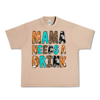 Burro Mama Needs a Drink Urban Heavy Tee - CowCowDesign