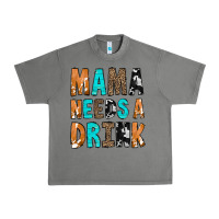 Tornado Mama Needs a Drink Urban Heavy Tee - CowCowDesign