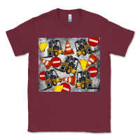 Burgundy forklift tumbler Classic Tee - Artiststas