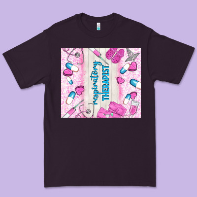 Respiratory Therapist Premium Tee Designed By Tumblerdesignbyshophia