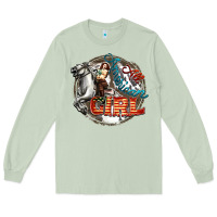 Matcha All American Girl Long Sleeve Tee - FaDigitalArtStudio