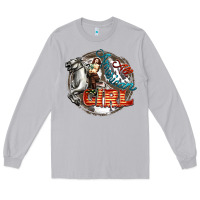 Moon Dust All American Girl Long Sleeve Tee - FaDigitalArtStudio