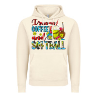 Vintage Artic I Run On Coffee And Softball Frappe Vintage Hoodie - FaDigitalArtStudio