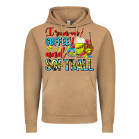 Vintage Camel I Run On Coffee And Softball Frappe Vintage Hoodie - FaDigitalArtStudio