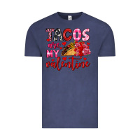 Vintage Denim tacos are my valentine Vintage Tee - OliviaCreatesArt