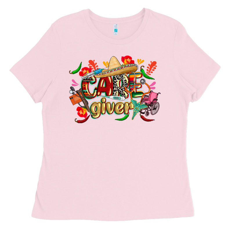 Cinco De Mayo Caregiver Ladies Tee by CowGirlArtShop | Teevron