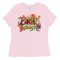 Bubblegum Pink cinco de mayo caregiver Ladies Tee - CowGirlArtShop