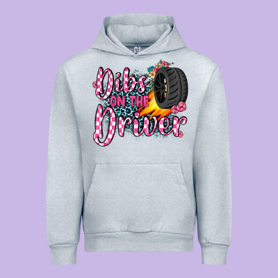 Dibs On The Driver Urban Hoodie Designed By Jahusdesignshop