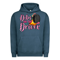 Pigment Midnight Navy dibs on the driver Urban Hoodie - JahusDesignShop
