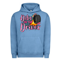 Pigment Pebble Blue dibs on the driver Urban Hoodie - JahusDesignShop