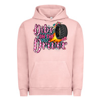 Pigment Salmon dibs on the driver Urban Hoodie - JahusDesignShop