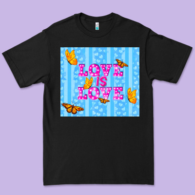 Love Is Love Premium Tee Designed By Tumblerdesignbyshophia